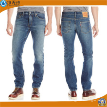 Neue Jeans Herren Gerade Freizeithosen Denim Jean Pants